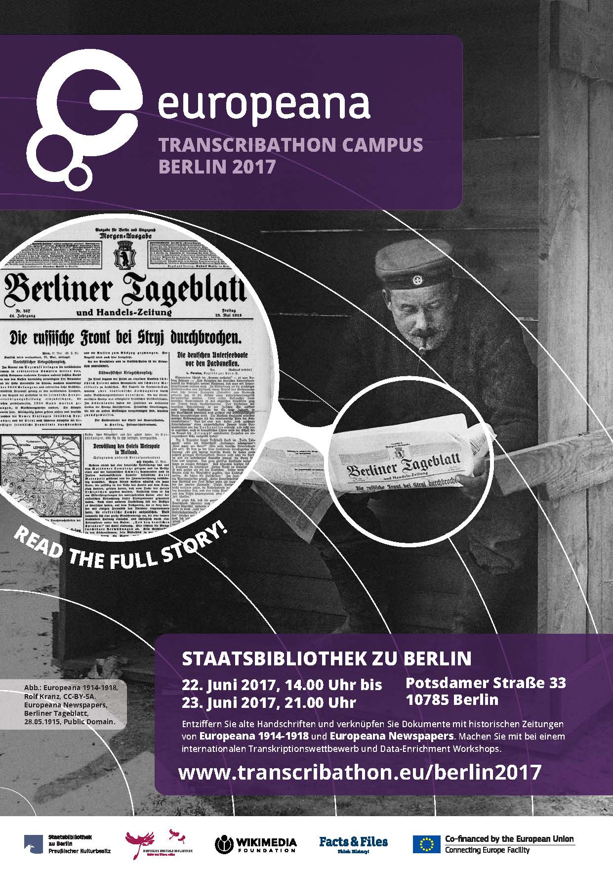 Berliner Tageblatt - Morgenausgabe 28.5.1915. Staatsbibliothek zu Berlin, Public Domain