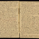 Extrait du journal du soldat Albéric Bru, novembre 1914