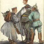 Elisabeth Rouy, dite Tante Beth_ Aquarelles- caricatures des occupants allemands en 14/18, item 3