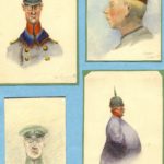Elisabeth Rouy, dite Tante Beth_ Aquarelles- caricatures des occupants allemands en 14/18, item 5