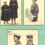 Elisabeth Rouy, dite Tante Beth_ Aquarelles- caricatures des occupants allemands en 14/18, item 11