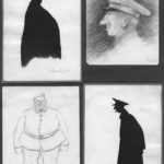 Elisabeth Rouy, dite Tante Beth_ Aquarelles- caricatures des occupants allemands en 14/18, item 17