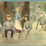 Elisabeth Rouy, dite Tante Beth_ Aquarelles- caricatures des occupants allemands en 14/18, item 19