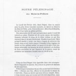 03 - Première page du livret de pélerinage de la femme de René Peigné en 1919