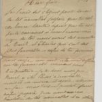 Correspondance de ma grand mère à son frère