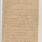 Correspondance d'un soldat à ses parents