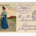 Der Lehrer Richard Tischer erhält Feldpost von seinen ehemaligen Schülern