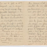 FRAN-PA-101 Lettres de Marguerite à son père, item 2