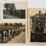 Portefeuille met foto's en brieven van Charles Dethier.