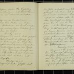 Kriegstagebuch mit handgefertigten Zeichnungen von Rudolf Kämmerer, SM Hilfskreuzer 