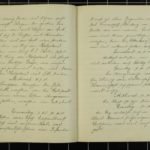 Kriegstagebuch mit handgefertigten Zeichnungen von Rudolf Kämmerer, SM Hilfskreuzer 