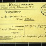 Hedwig Nehlsen schreibt ihrem Mann Wilhelm an die Ostfront - 1916