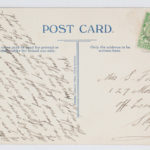 Postcard from Fred to Sarah