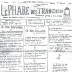 Journal de tranchées d'un soldat français