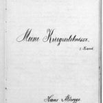 Kriegstagebuch 2 von Infanterie-Leutnant Hans Altrogge aus Arnsberg