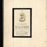 Velddagboek Paul Vandenbussche met o.a. gedroogde klaproos, item 6