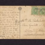 Velddagboek Paul Vandenbussche met o.a. gedroogde klaproos, item 94