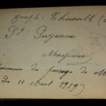 The autograph book of VAD Nurse May Benson and a portrait by Fred Brooke, item 86