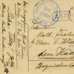 Drie ansichtskaarten en één Feldpostkarte van gebroeders Fischer, item 6