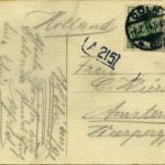 Drie ansichtskaarten en één Feldpostkarte van gebroeders Fischer, item 12
