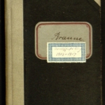 1. Wirtschaftsbuch (1913-1917) von Gustav Braune (1870-1954)