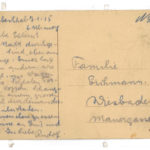 Rudolf and his letters home, item 39