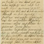 Letter to refugee from Governorate of Kurzeme Otilija Krampe in Valmiera from friend zelma from Steķi, page 4