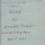 Ausschnitt aus dem Liederbuch von Johann Fitsch