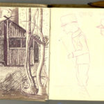 Carnet de croquis, oeuvre de Charles Grauss, item 6