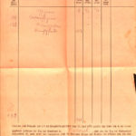 Quittungen für Einquartierungen und Pferdefutter, Gemeinde Koerich in Luxemburg