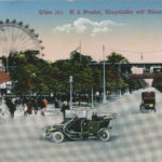 Cartolina da Vienna - K. k. Prater, Hauptallee mit Riesenrad