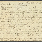 Pakketje brieven en postkaarten van 1916, item 91
