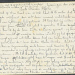 Pakketje brieven en postkaarten van 1916, item 132
