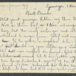 Pakketje brieven en postkaarten van 1916, item 135