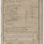 01 - carnet militaire de Paulin Albert PADOX
