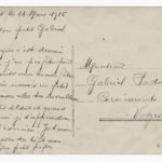 02 - Carte postale adressée à son fils
