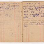 FRBNSA-080 Léo Lasserre, carnet de guerre, item 10