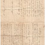Lettre de P. Terral, curé, à son neveu H. Grimal soldat 25 mai 1916