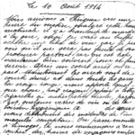 Carnet de guerre, item 1