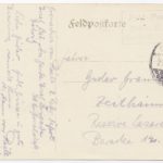 Feldpostkorrespondenz Familie Ramke/Gramm, item 22